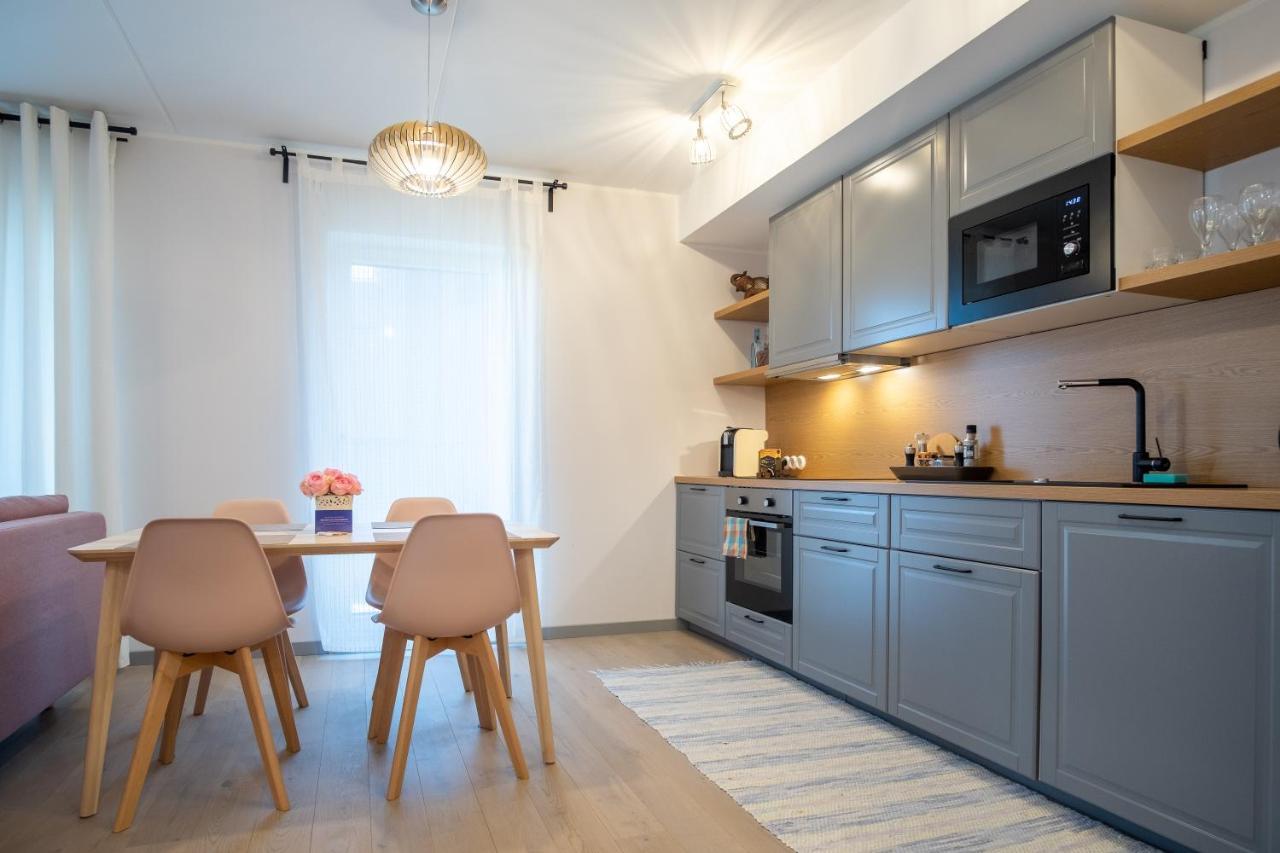 Dream Stay - Brand New Apartment With Balcony & Free Parking Reval Esterno foto